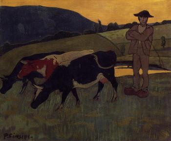 Paul Serusier : Peasant with Three Crows